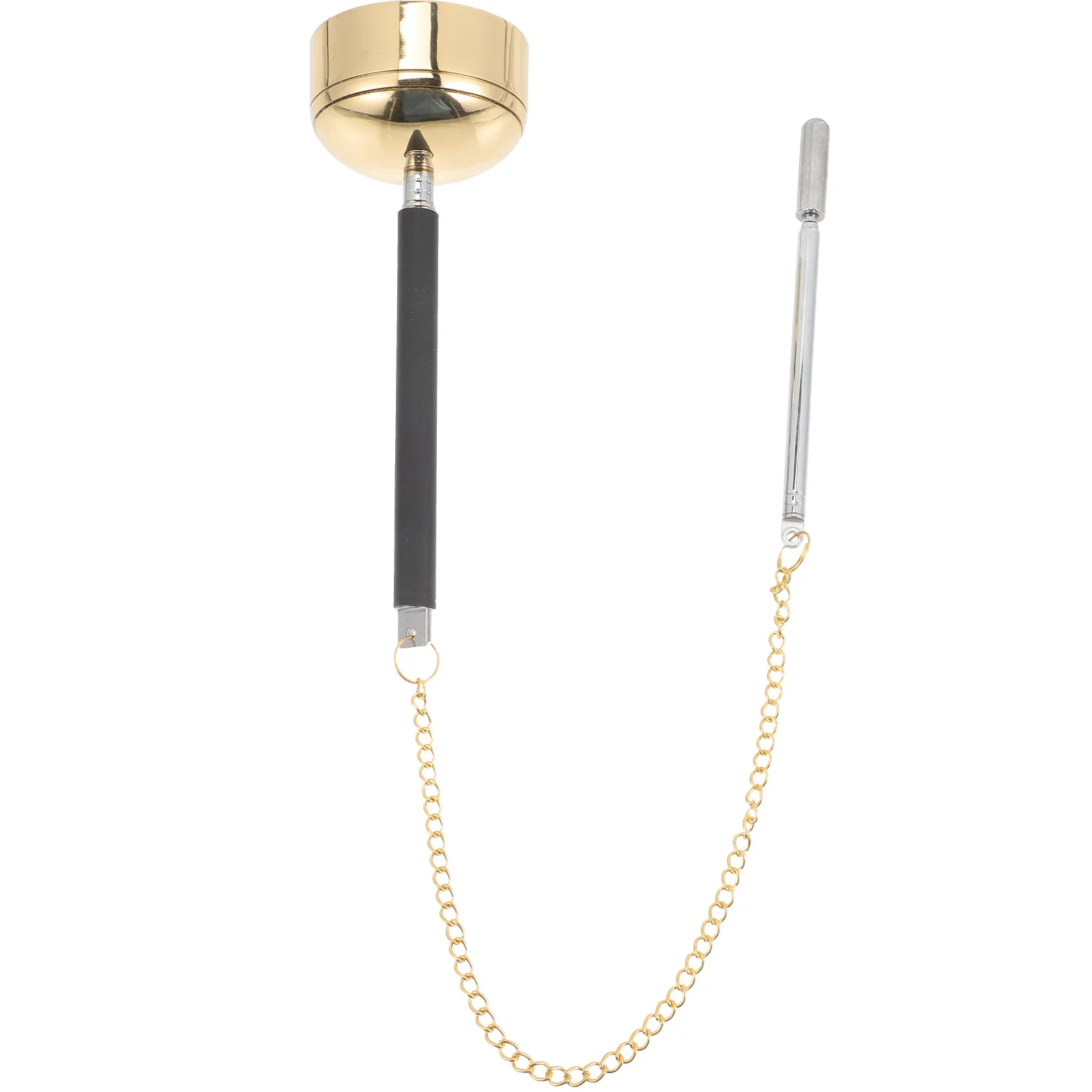 

Durable Brass Yin Qing Buddhist Percussion Instrument Meditation Yoga Temple Musical Ritual Hand Instrument Decorative Yin Qing