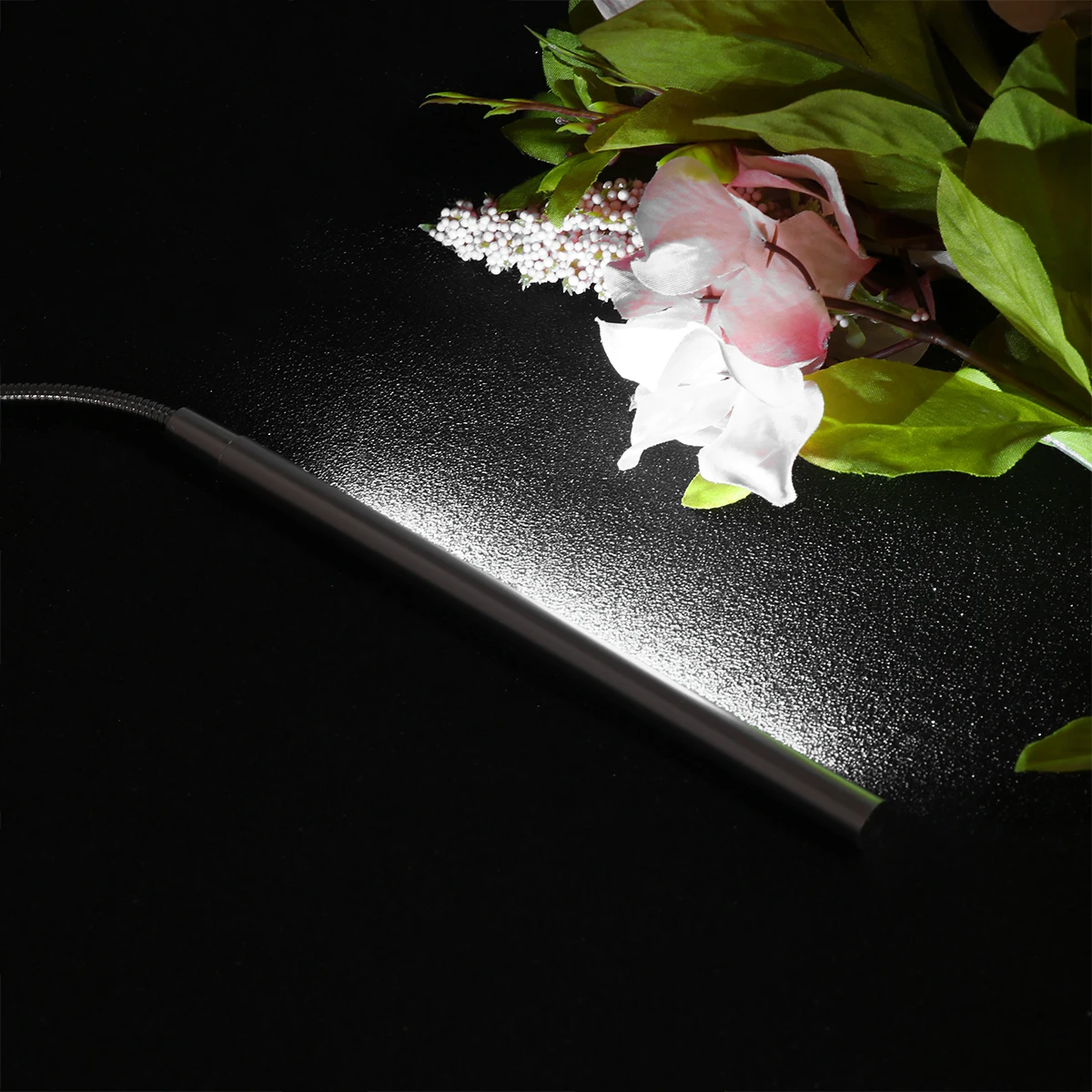 

Keyboard Light Table Lamp USB Laptop Eye Boys Small Desk Eye-caring Silver LED Lights for Office