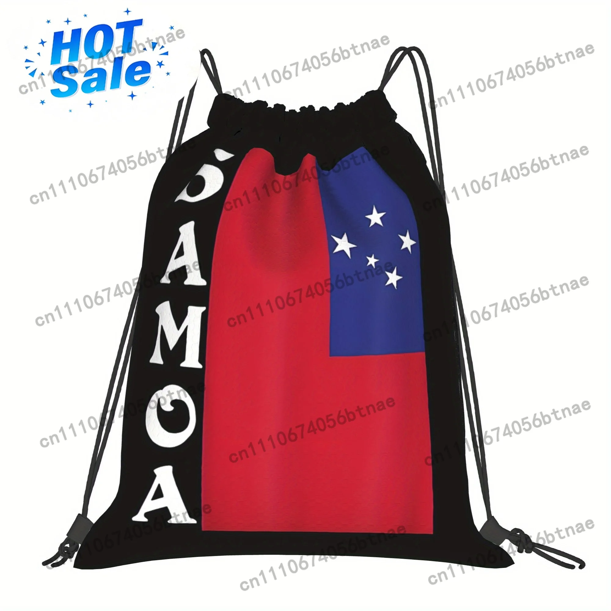 Samoa Samoan Flag Cartoon Printed