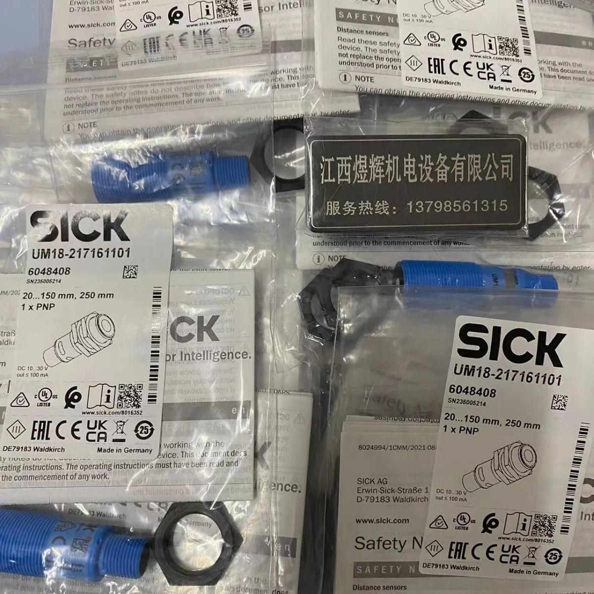 

Ультразвуковой датчик приближения Sick UM18-217161101 Original Genuine Spot