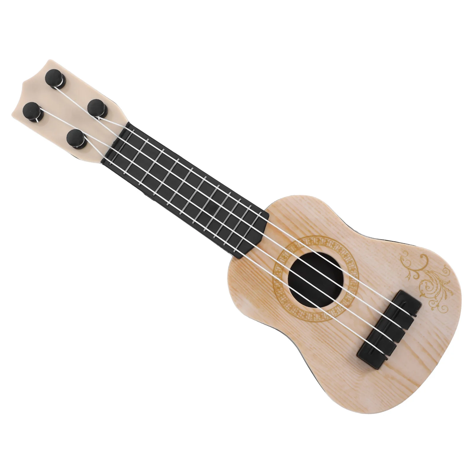 

Ukulele Toy Mini Children Kids Guitar Musical Miniature Gift Plastic Model Instruments