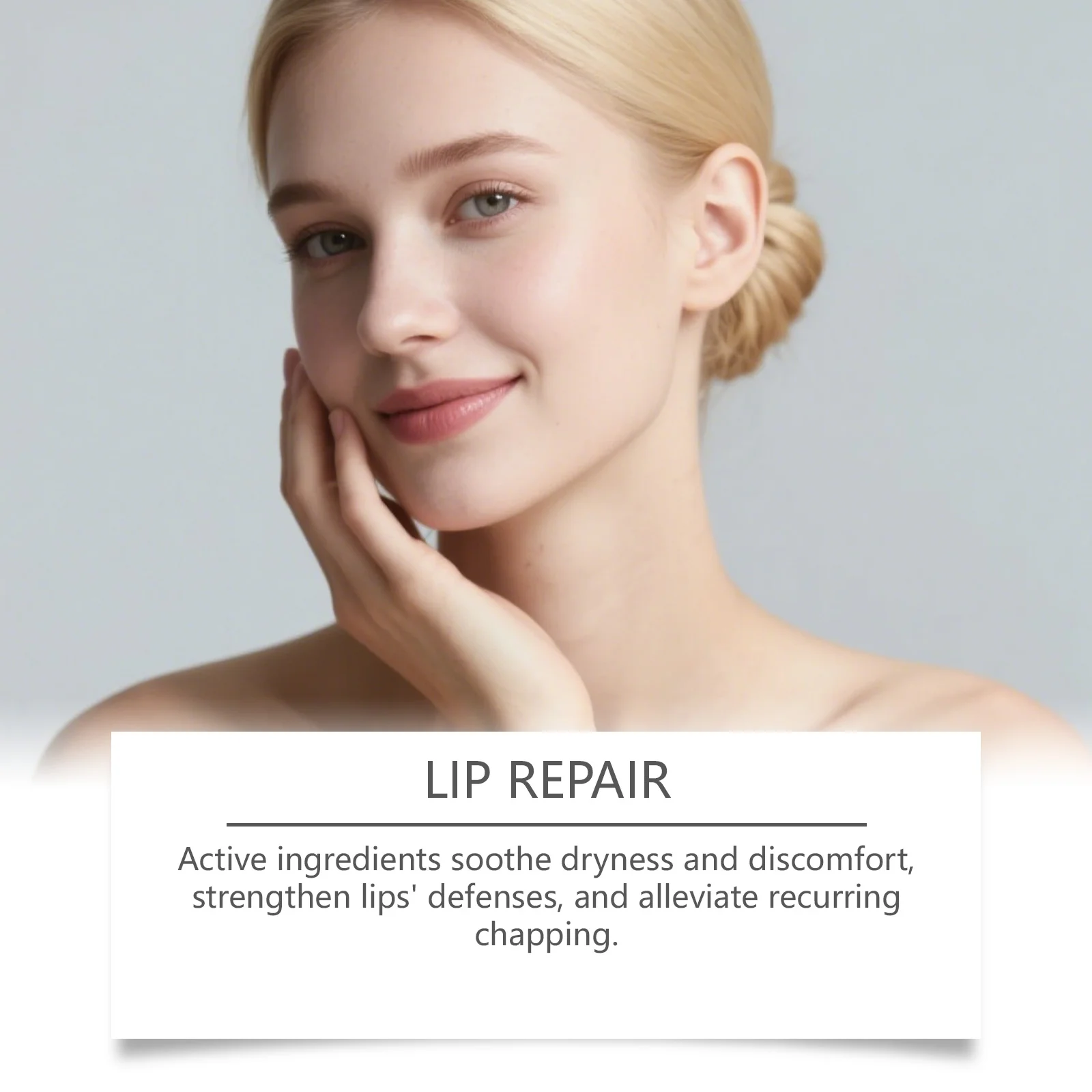 Balsamo per labbra lucido Riduce le linee delle labbra Idratante Riparazione rimpolpante Liscio Migliora la lucentezza Ammorbidente Rossetto liquido colorato idratante