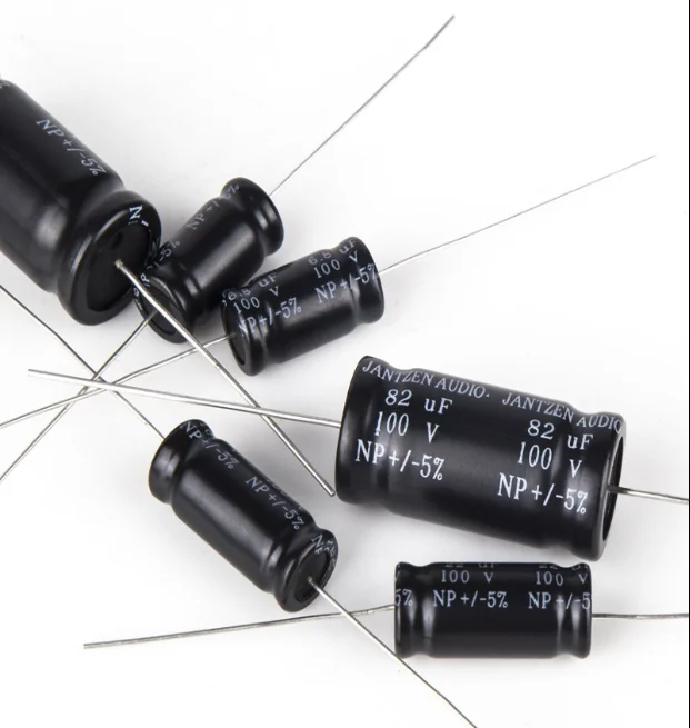 4 ชิ้น/ล็อตเดนมาร์ก Jantzen EleCap Series Axial Non-Polar เปลือกอลูมิเนียม Electrolytic Capacitor ความถี่ Division จัดส่งฟรี