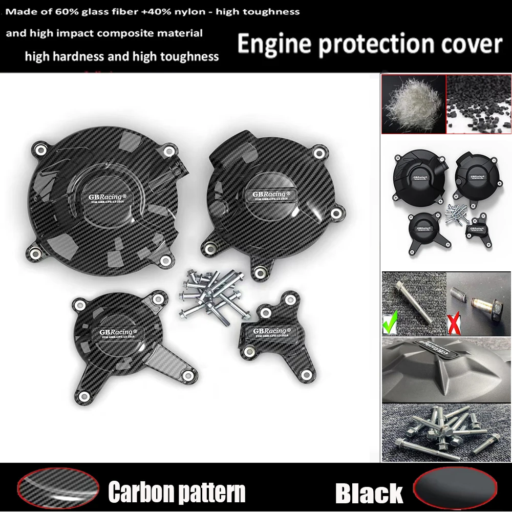 

Motorcycles Engine Cover Protector Case For YAMAHA MT-09 FZ-09 Tracer 14-20 Scrambler 2014-2020 XSR900 2015-2021 Engine Guard