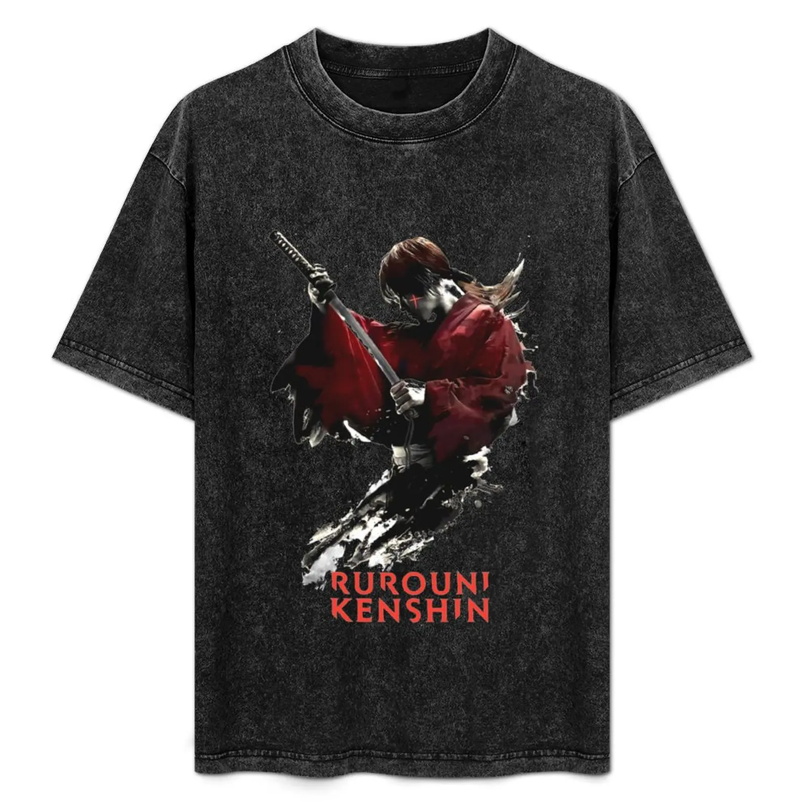 Camiseta Himura Kenshin Poster Essential, camiseta de algodón de manga corta