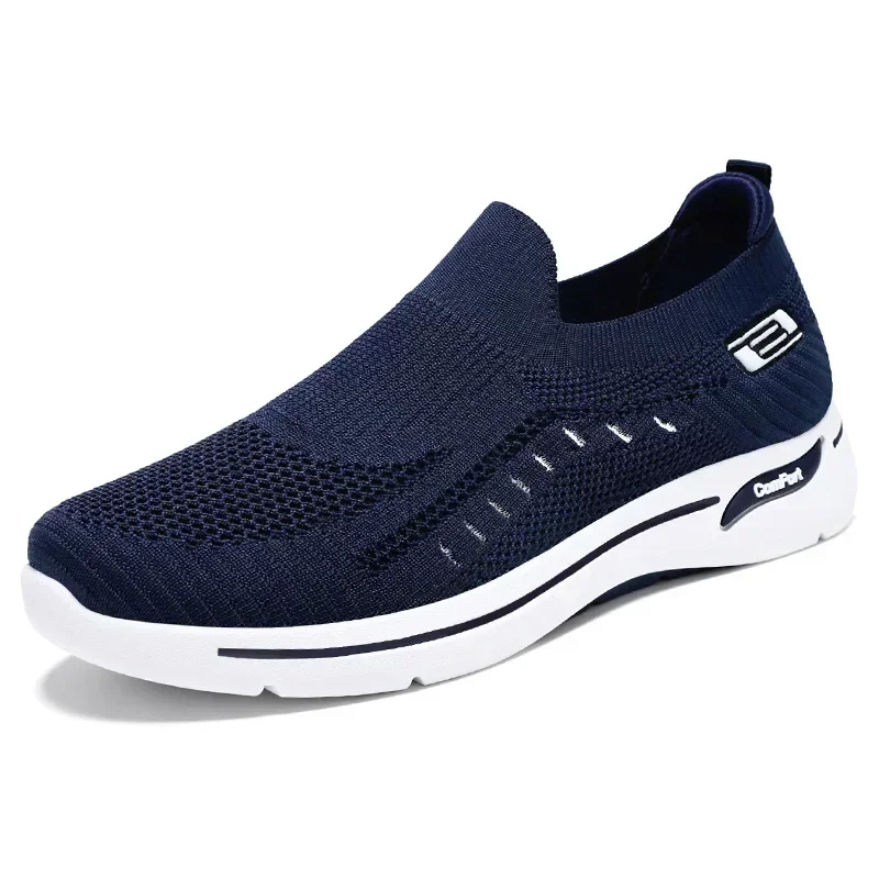 Spring New Sports Running Shoes Breathable and Comfortable Dad Shoes Couple Casual  Wear resistant mesh shoes