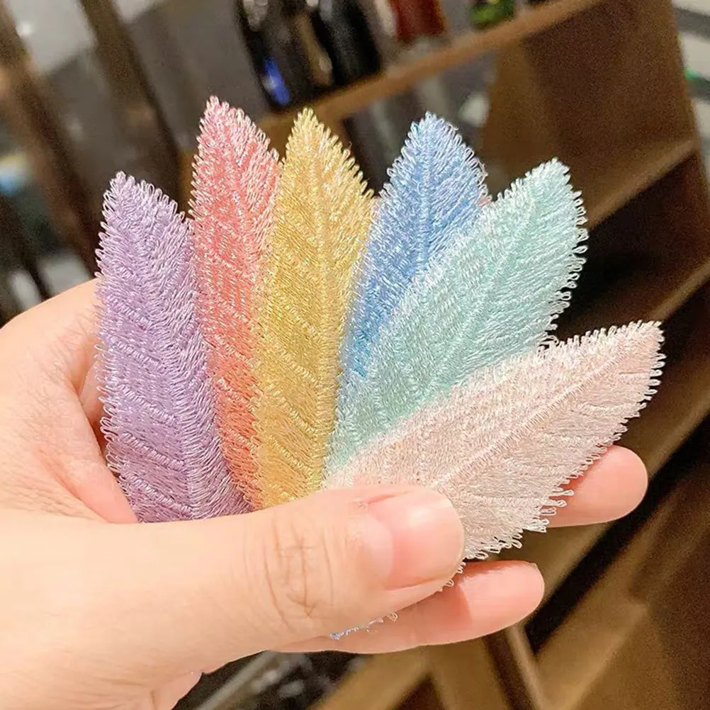 

6 шт., набор заколок для волос в форме листа, креативная модная заколка для волос, стильный аксессуар для волос для женщин, элегантная заколка, креативная заколка