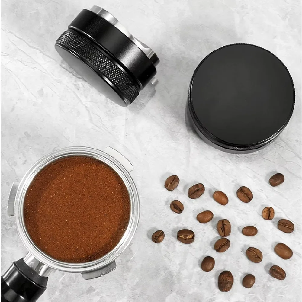 موزع القهوة القابل للتعديل 3-Slope Design Professional Grade Grounds Leveler يناسب 51/53/58 مللي متر يناسب 51/53/58 مللي متر Portafilter #1