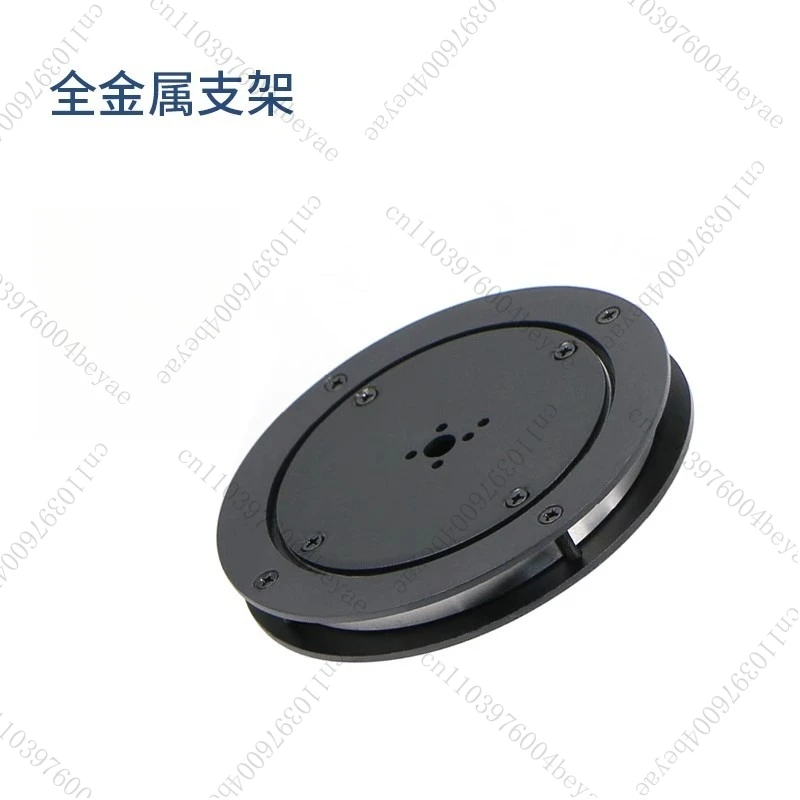 360° Motorized Rotating Turntable with 2-Axis Pan-Tilt - All Metal Bracket & Bearing System for Monitor Mounting
