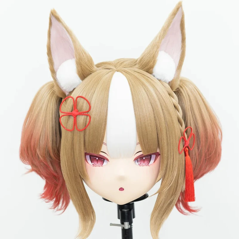 

Anime Full headband lock Customize Full Crossdress Doll Female/Girl Cartoon Character Kig Cosplay Kigurumi Mask BJD