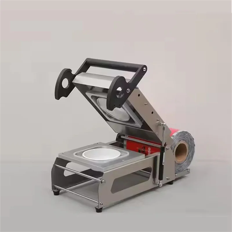Customized Made Food Tray Heat Sealing Machine, Takeaway Box Hand Pressure Food Packaging Machine, Food Container Tray Sealer