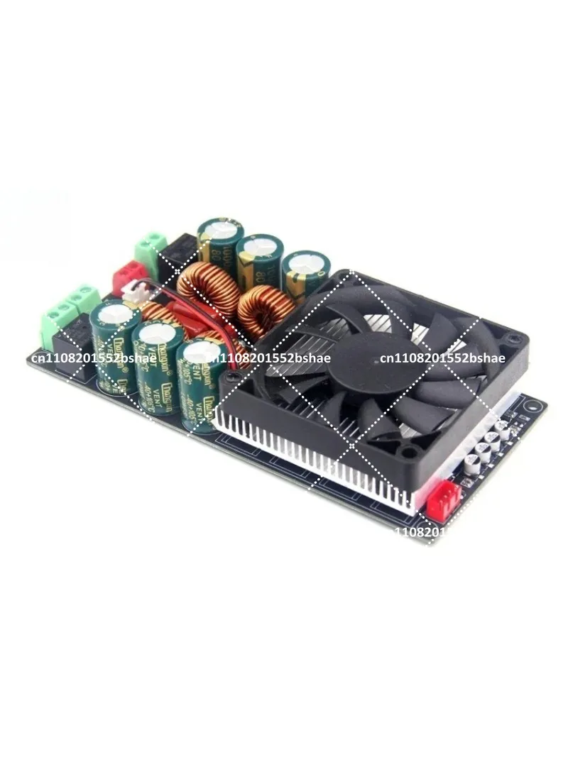 High Power 2x600W D-Class Digital Amplifier Board with Relay Protection, Stereo Audio Sound