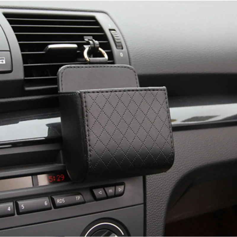 Organizador de Ventilación para Auto, Bolsa de Almacenamiento Multifuncional, Relleno para el Espacio entre Asientos, Accesorios para la Consola Interior del Vehículo