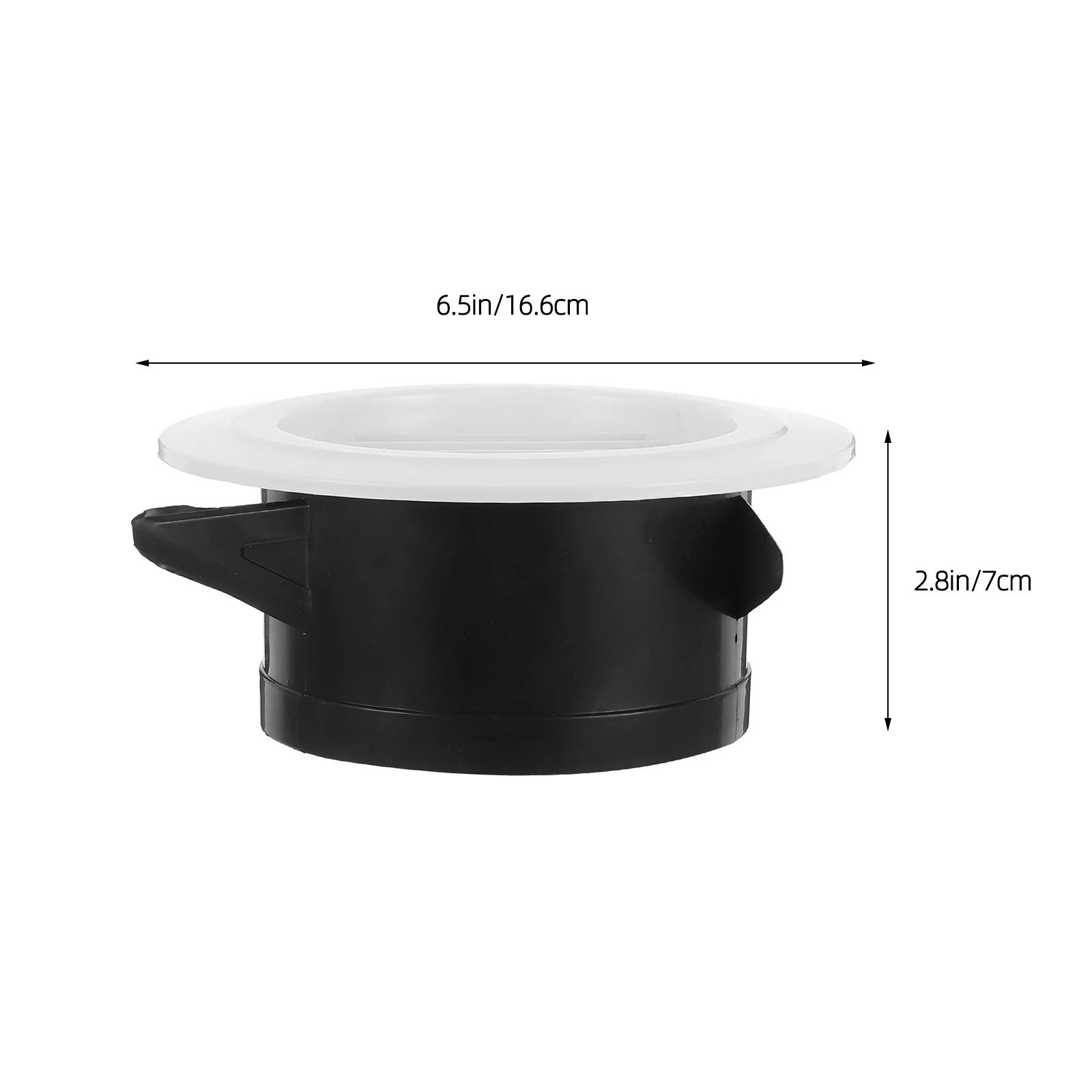 125 مللي متر مكافحة الحشرات شبكة غطاء فتحة التهوية البلاستيك المستديرة Louvered مصبغة للجدار Soffit التهوية الحمام العادم Hvac #5