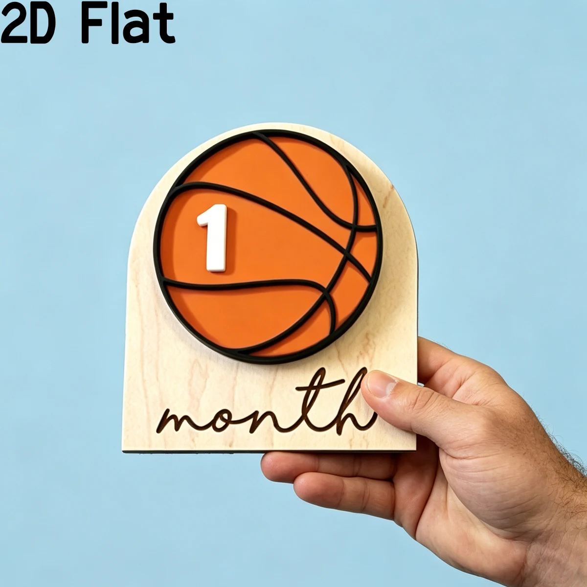 1Pc Custom Birth Record  Woode - Baby Nursery Office recension och pris
