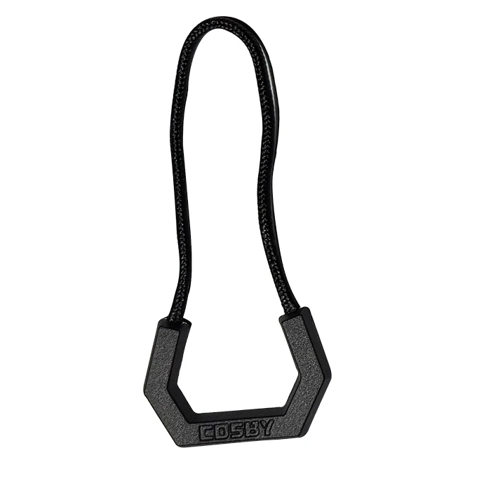 

cosby Rubber Zipper Pulls Replacement Extension Cord Handle Fix Tab Tag Urban Techwear