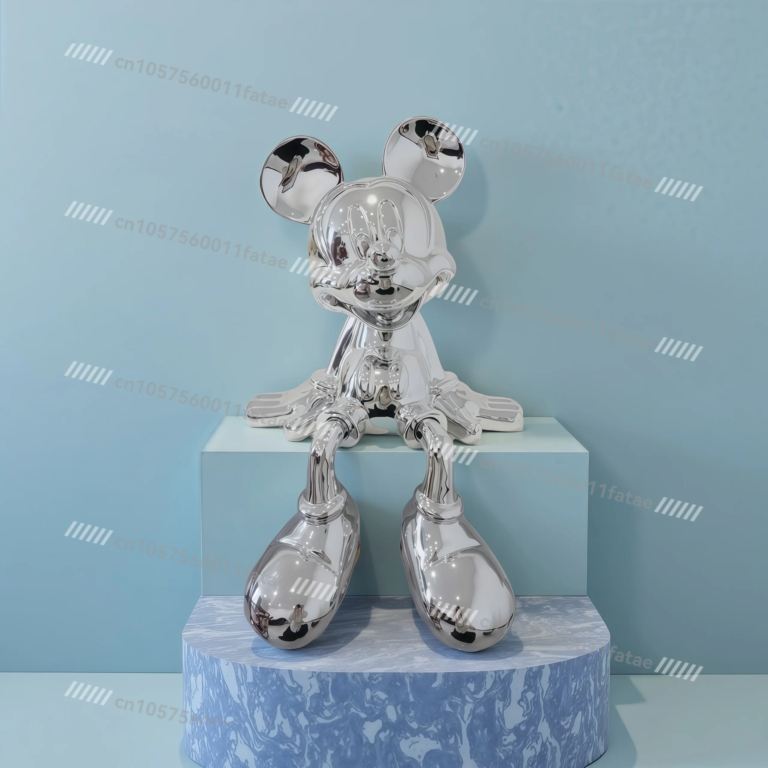 Internet Celebrity Sitting Ornaments, Modern Cartoon Dolls, Study Living Room TV Cabinet Floor Decorations