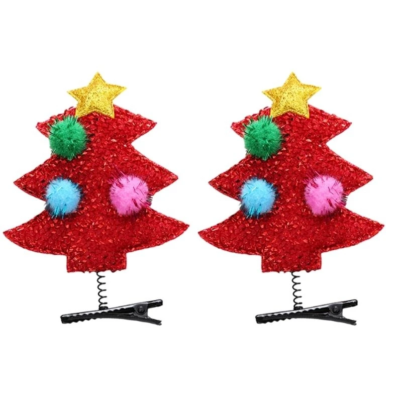 5ASD Girls Christmas Hairpin Kid التقاط صور Hairpin