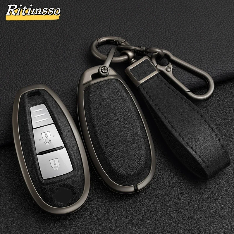 Zinc Alloy+TPU Car Key Case Cover for Suzuki Vitara Swift Ignis Kizashi SX4 Baleno Ertiga Ciaz 2 3 Buttons Auto Car Accessories