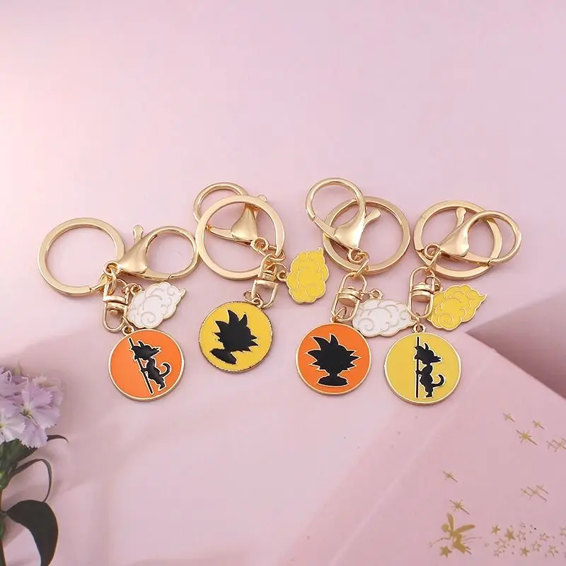 لعبة دراغون بول سون جوكو فيلم البضائع التلفزيونية شخصية الإبداعية المفاتيح عالية القيمة مكافحة خسر ملحق معدني للأزواج #2