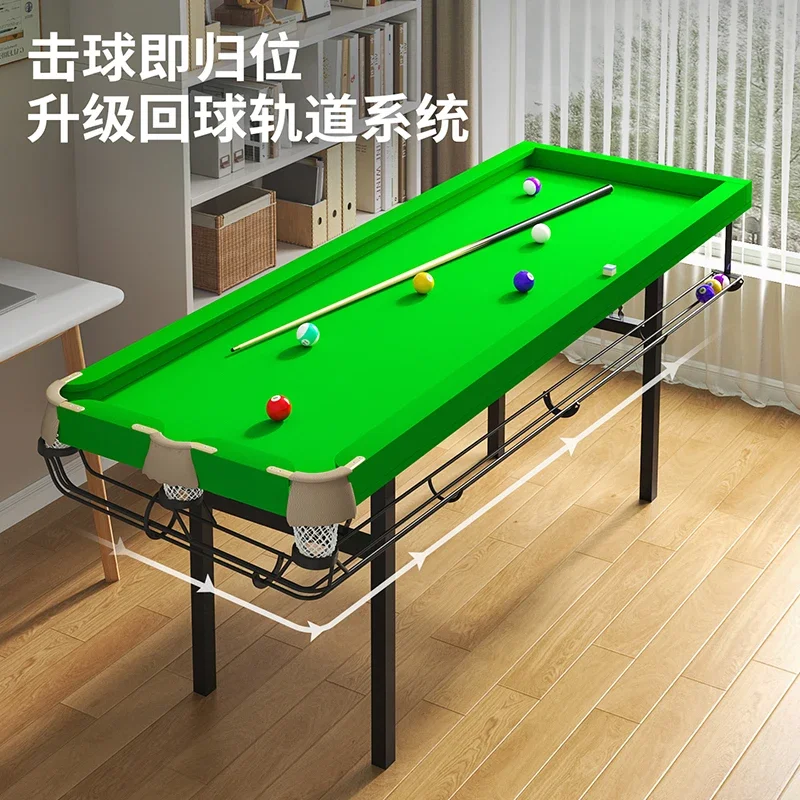 Five-point training billiards table for adults, indoor household small billiards stacked, portable, accurate practice artifact