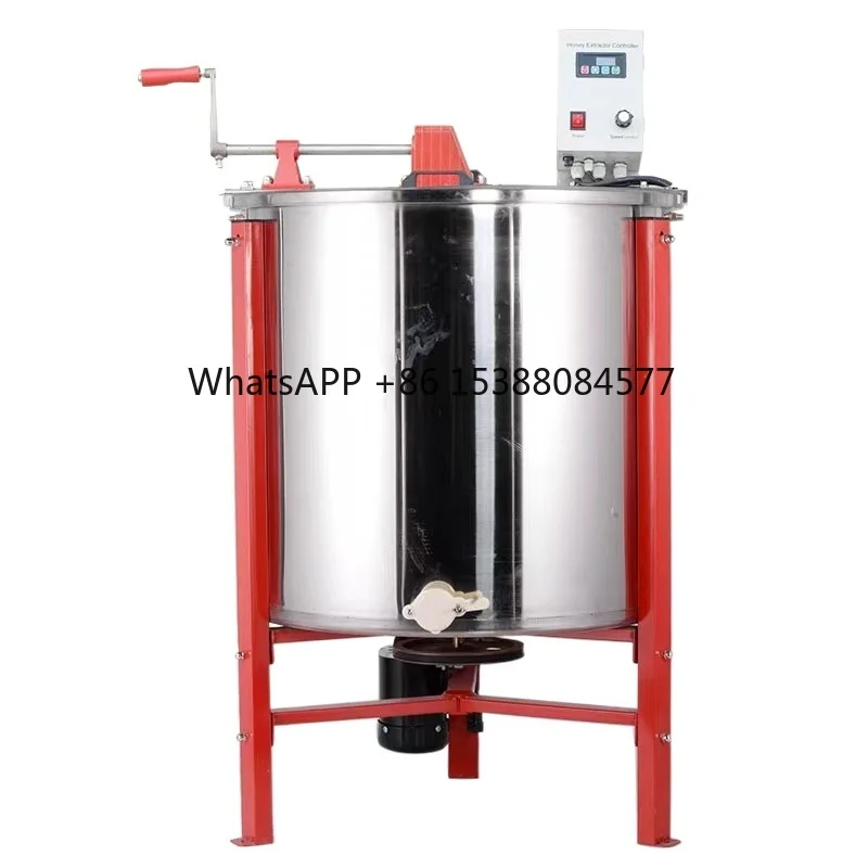 

Automatic Electric Honey Shaker Machine Stainless Steel Filter for Beekeeping Farm Industries New Used Condition Available