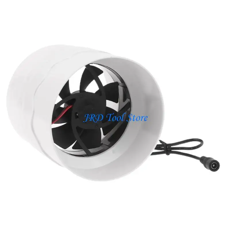 

A2UD Inline Duct Fan Air Ventilator Pipe Ventilation Exhaust Fan Adjustable Extractor Bathroom Toilet Wall Fan