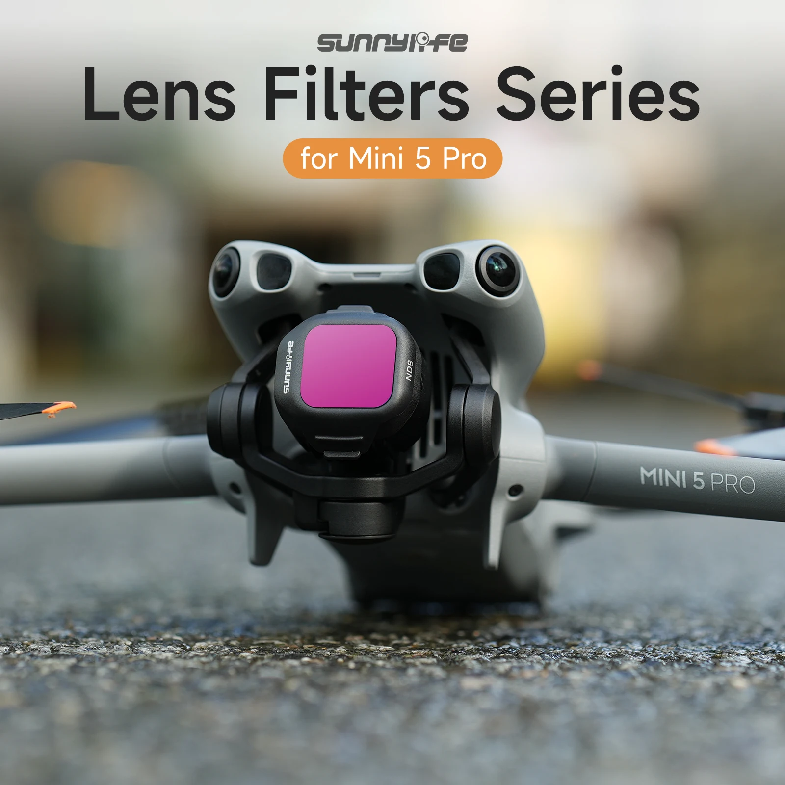 ND Lens Filter Kit For DJI Mini 5 Pro Protective Lens UV CPL ND8/16/32/64/ ND8/16/32/64PL ND64PL Polarization Drone Accessory ﻿