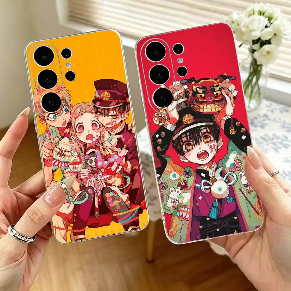 Campus Manga Toilet-Bound Hanako-kun Phone Case Silicone Soft for Samsung S25,S24,S21,S22,S23,S30,Ultra,S20,Plus,Note,10Cover