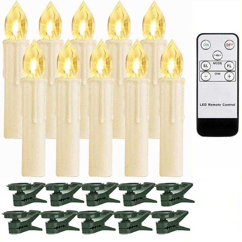 LED candles Remote Control With 4 hours or 6 hours timed Flashing Remote Infrared Remote Control Led Candle With Remote Control