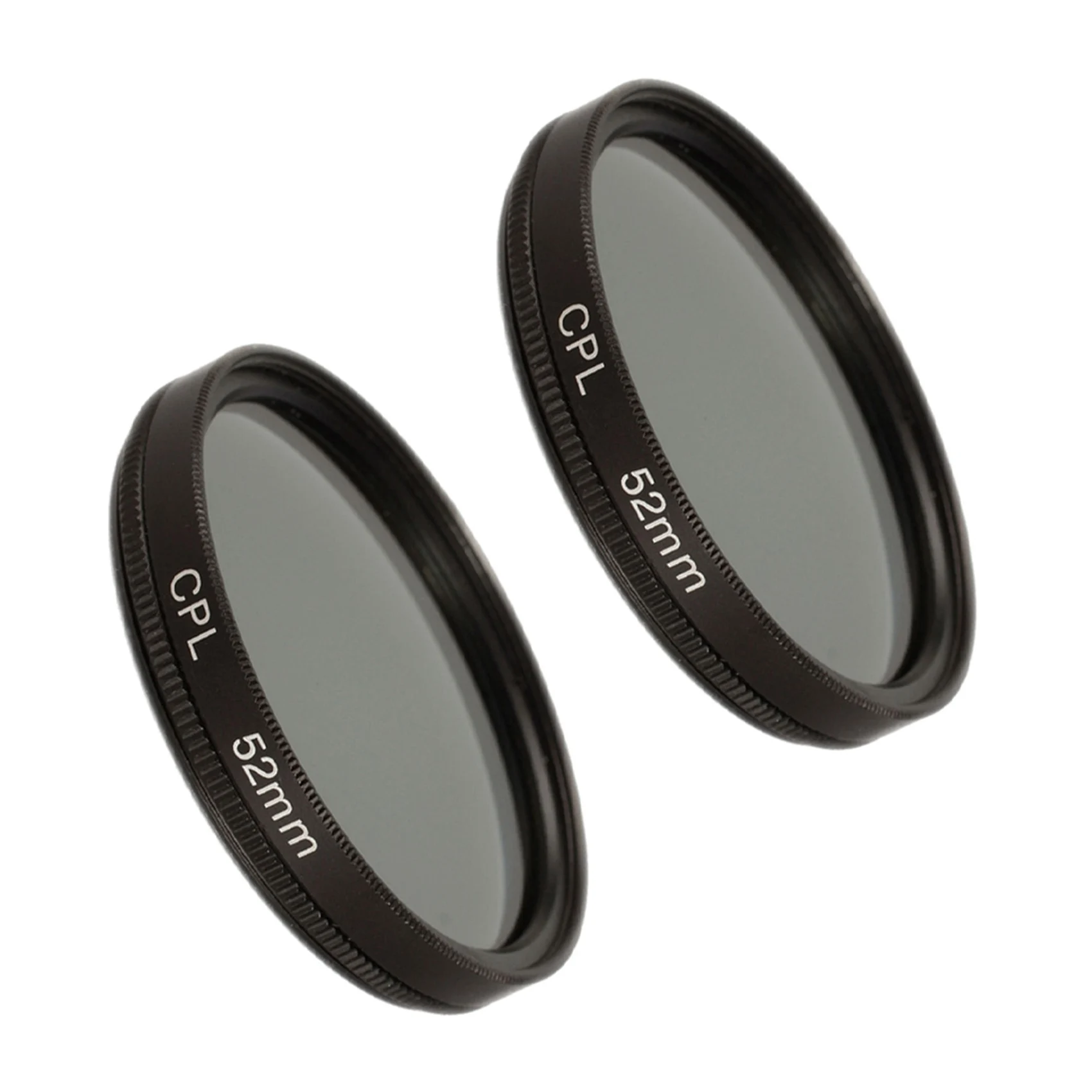 2Pcs 52Mm Circular Polarising CPL Filter For Canon 650D 700D Nikon D3100 D3200 D3300