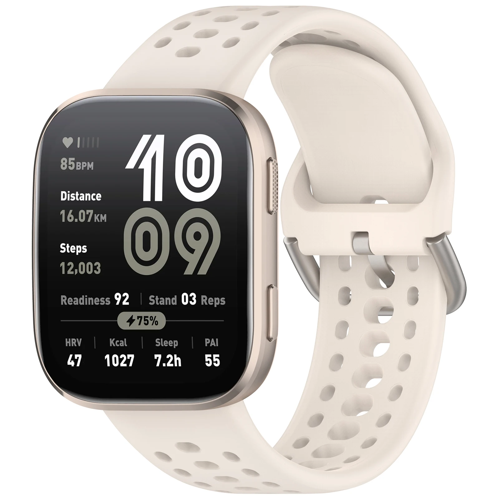 Originales Silikonarmband für Amazfit Bip 6, Zubehör, Sportarmband, atmungsaktiv, weich, Armband, Correa, Pulseras für Amazfit Bip6. – Detail 9