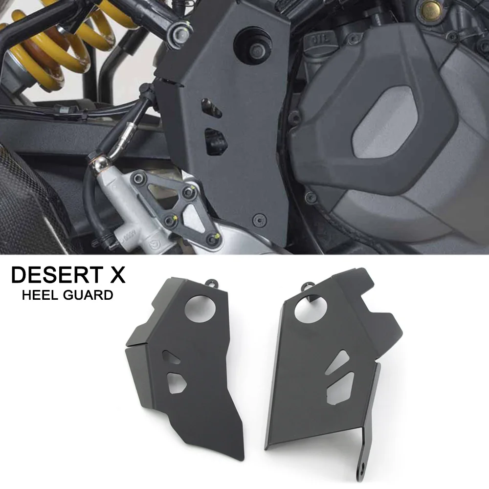 

For Ducati Desert X DesertX 2022 2023 Motorcycle Accessories Heel Protective Cover Guard Cap Decorative CNC Protection cover