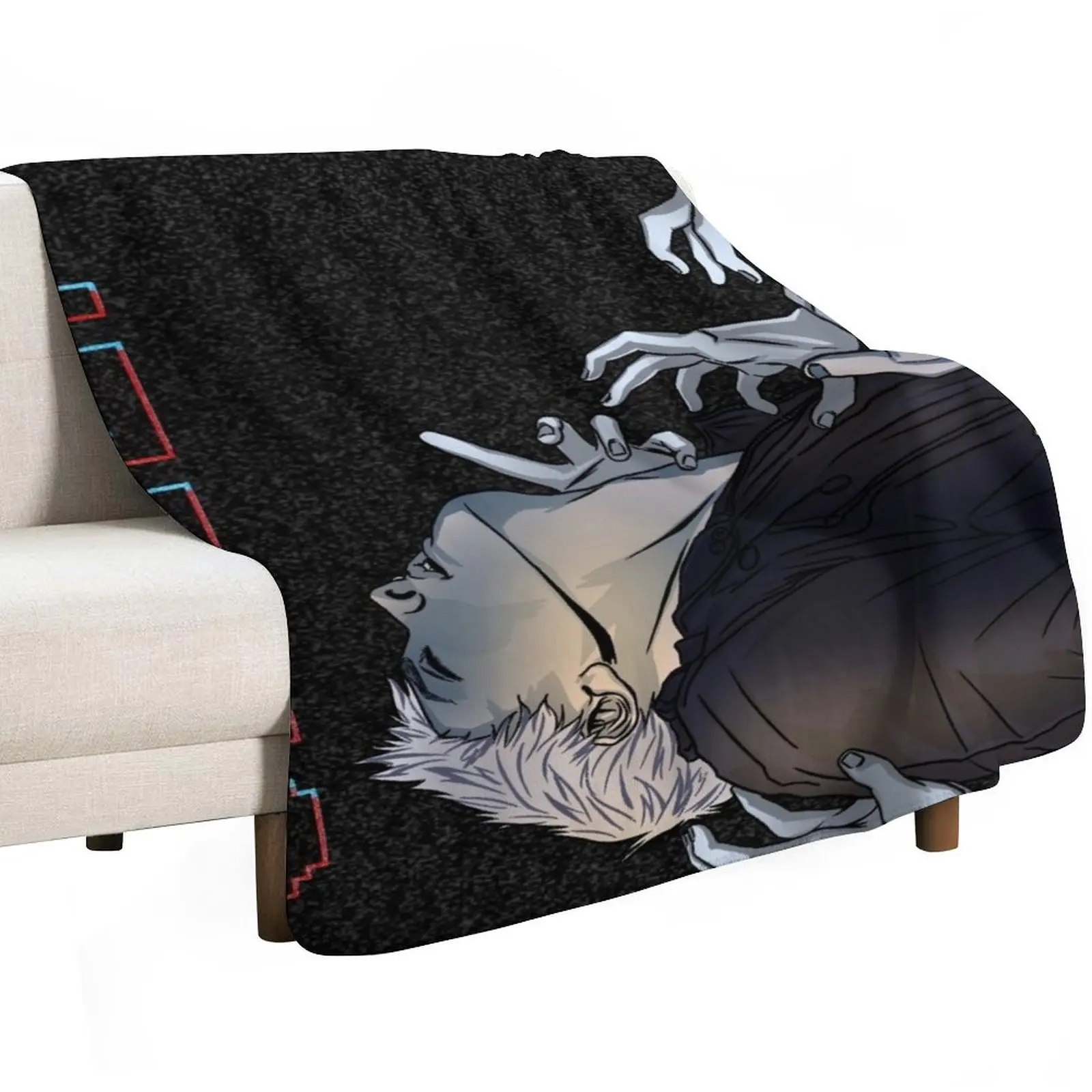It Feels As If Somebody Was Gripping My Throat Throw Blanket Bed covers Thin Luxury Designer Moving Warm Blankets