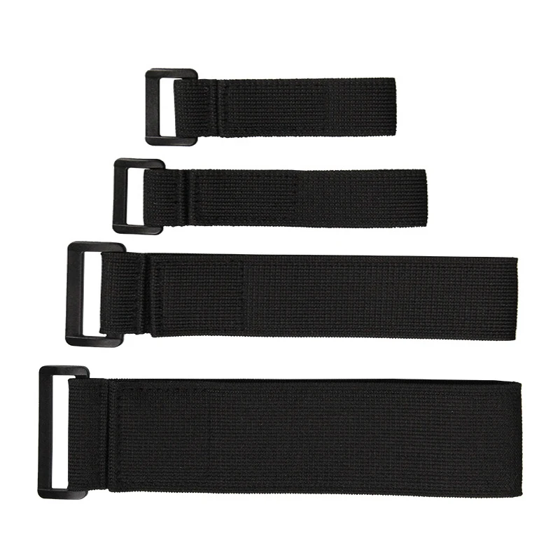 2/5 Stück Anpassbare Elastische Bänder mit Umkehrverschluss, Nylon-Klettverschluss, Kabelbinder, Befestigungsband, Sportband – Detail 4