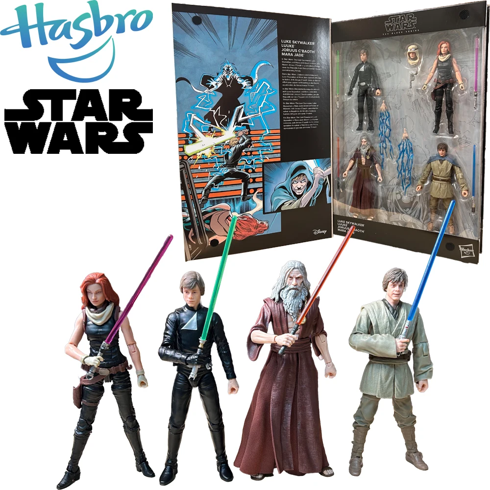 In Stock Original Hasbro Star Wars The Black Series The Last Command Exclusive Action Figure Four-Pack Comic Action Figures