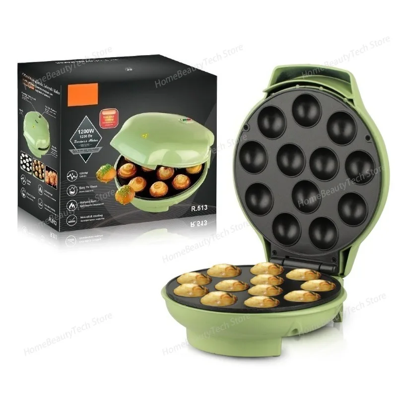 For RAF European Standard Household Mini Cake Toaster, Bread Machine, Double-sided Baking Breakfast Machine, Takoyaki Machine
