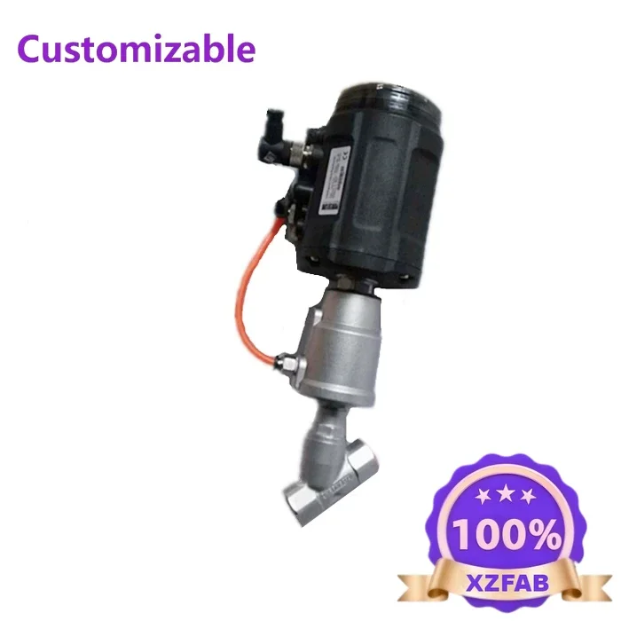 Factory Direct 2026 Pneumatic Proportional Control Valve Intelligent Angle Valve for Water Gas Oil OEM Supported General Applica