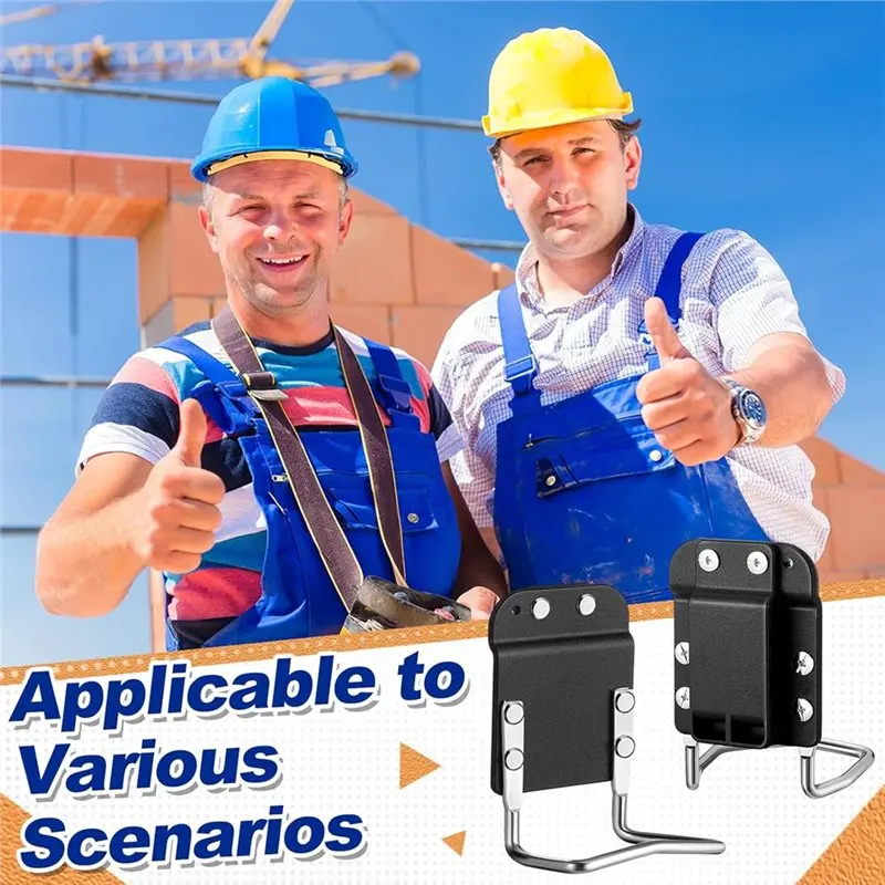 ABKS-Heavy Duty Tool For Belt Hammers Loop 3 Pcs Hammer Holder For Belt Hammers Catcher For Claw Hammerss Hammers Hatchet Mallet