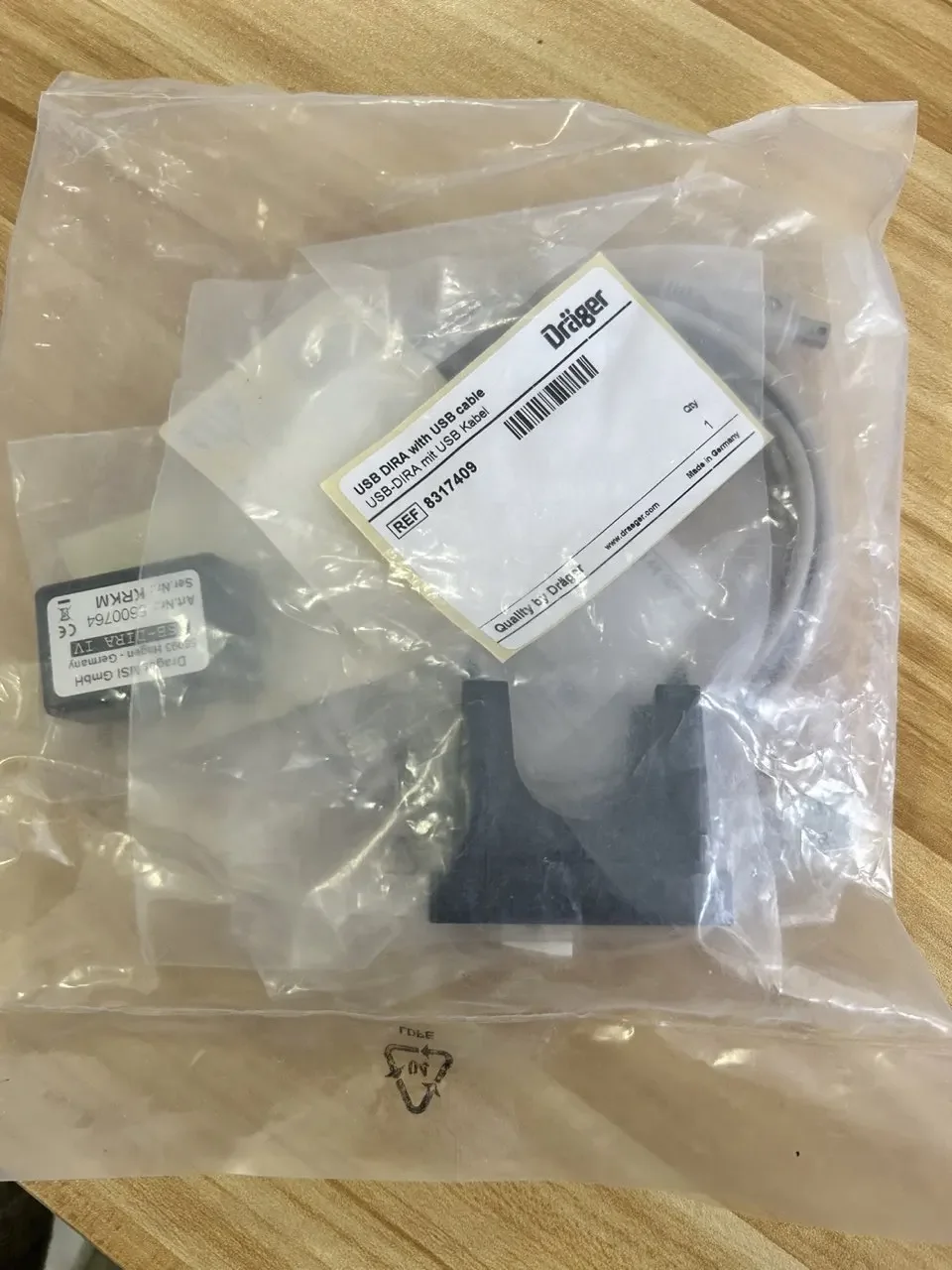 Drager portátil g como acessórios para detectores 8317409   USBD2 g como detector de sensor