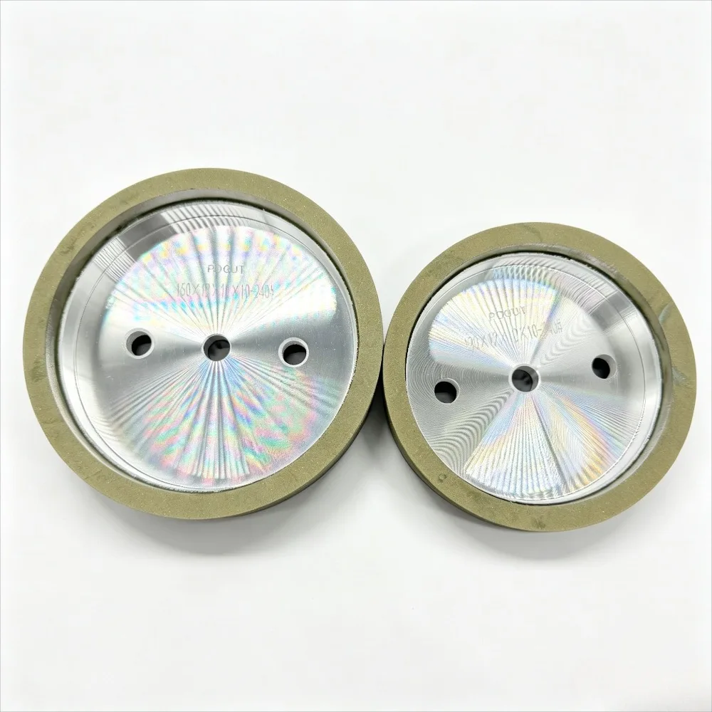 Resin Cup Wheel Abrasive Grinding Disc Polishing Plate for Glass Tile Straight Line Edging Machine Arris