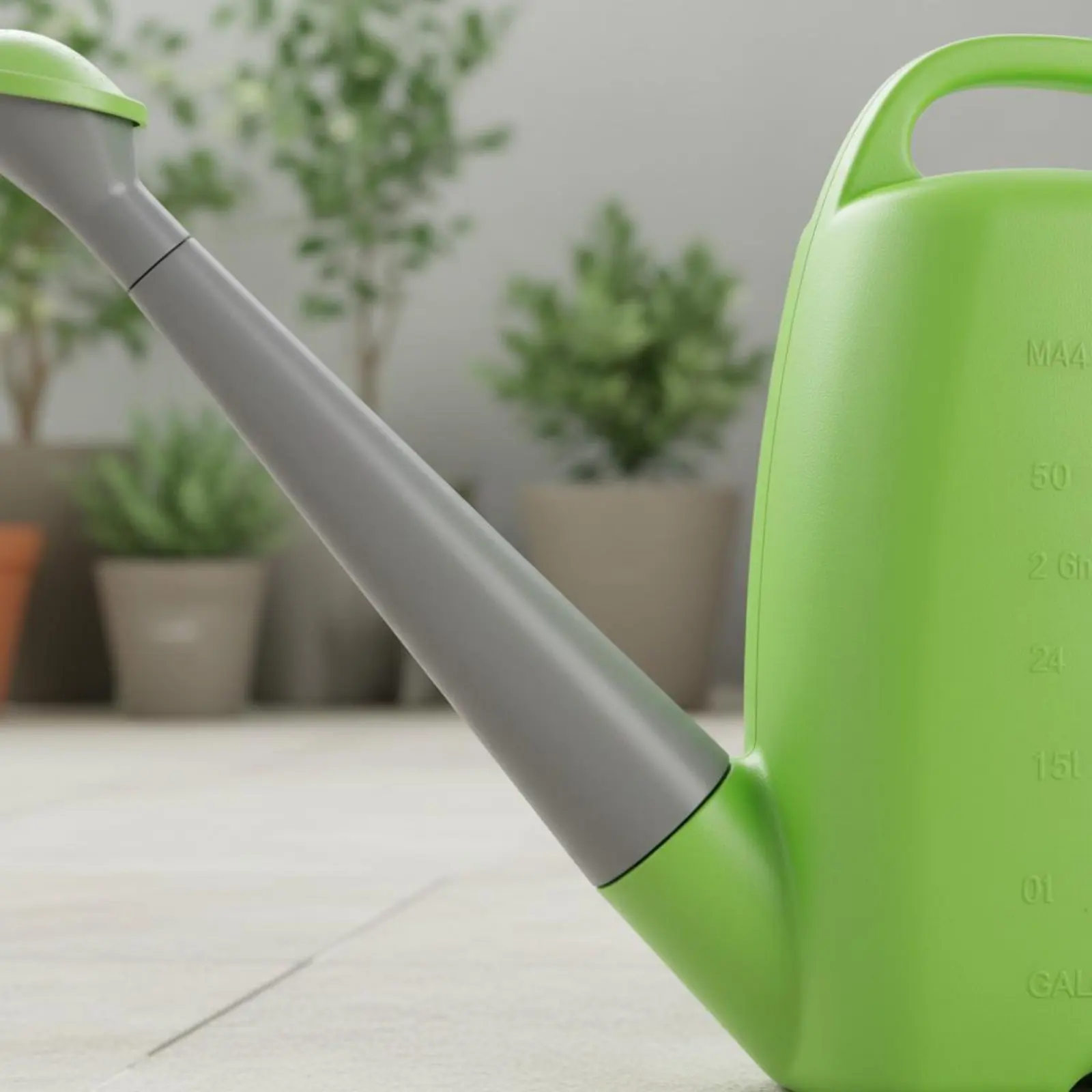 Long Spout Watering Can Adjustable Spout Watering Can with Sprinkler Head Large Capacity Plant Waterer Easy to Fill for Patio