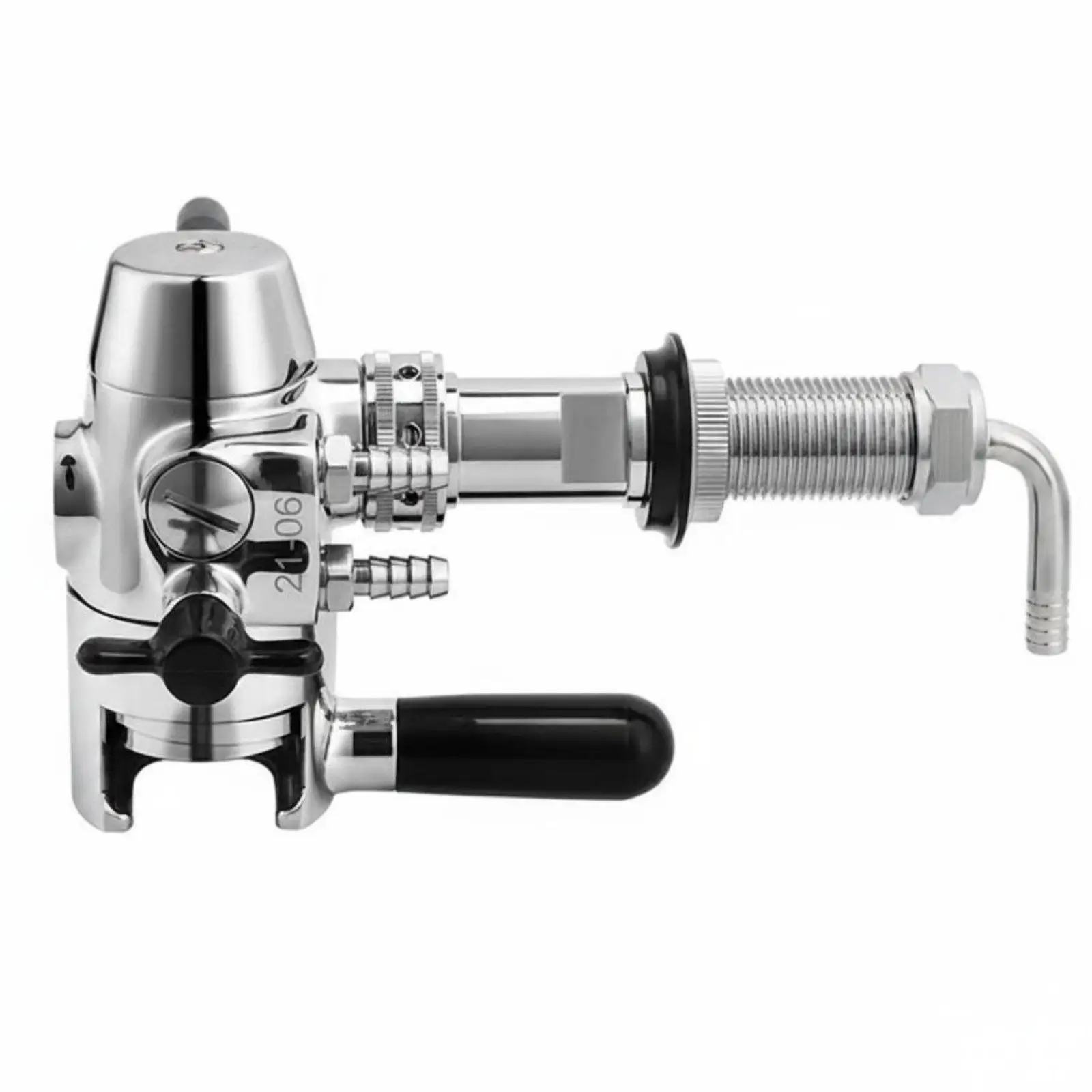 Counter Pressure Beer Filler Double-Line Design Minimal-Foam Beer Filler Low