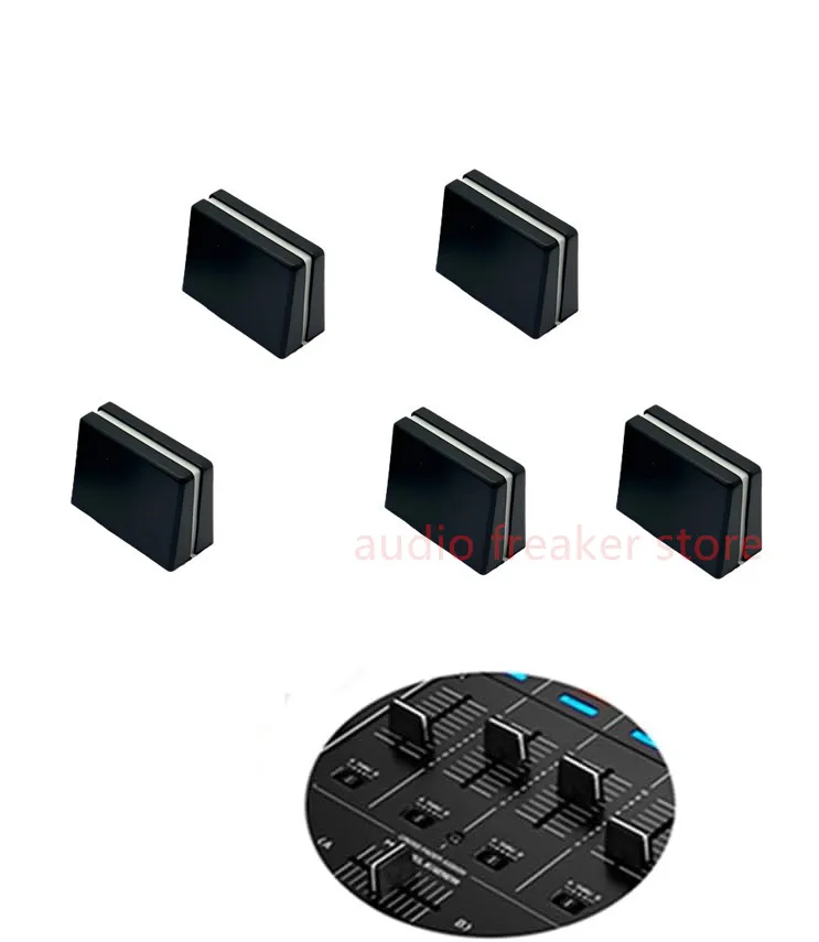 5pcs Universal Fader Knobs Replacement Switch Cap for DJM750/850/800/900/2000 Mixer Console