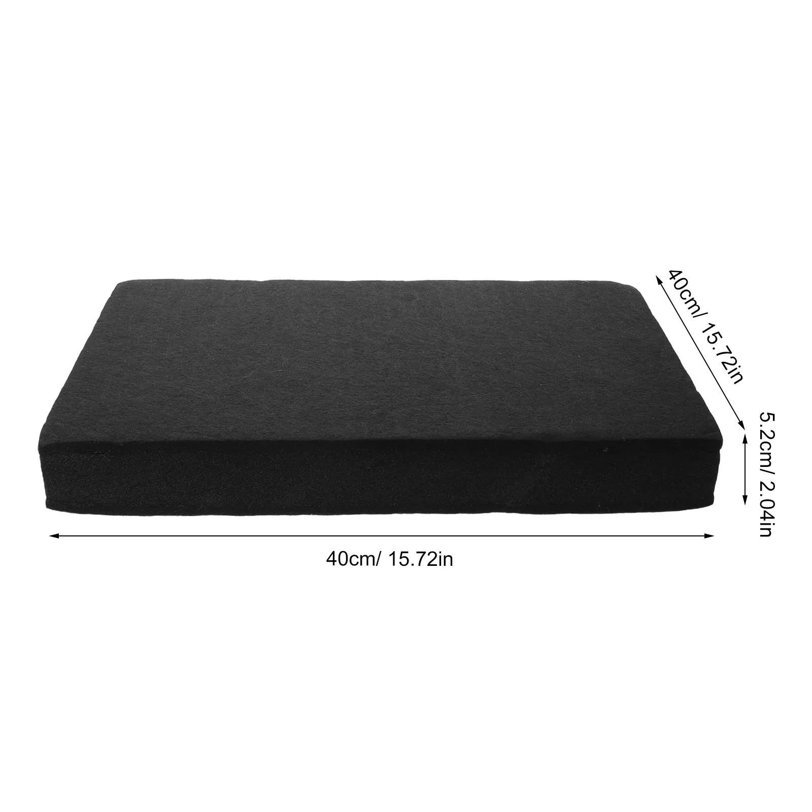 40x30cm Subwoofer Isolation Pad Sound Dampening Platform Anti Vibration Acoustic Mat for Studio Speaker Noise