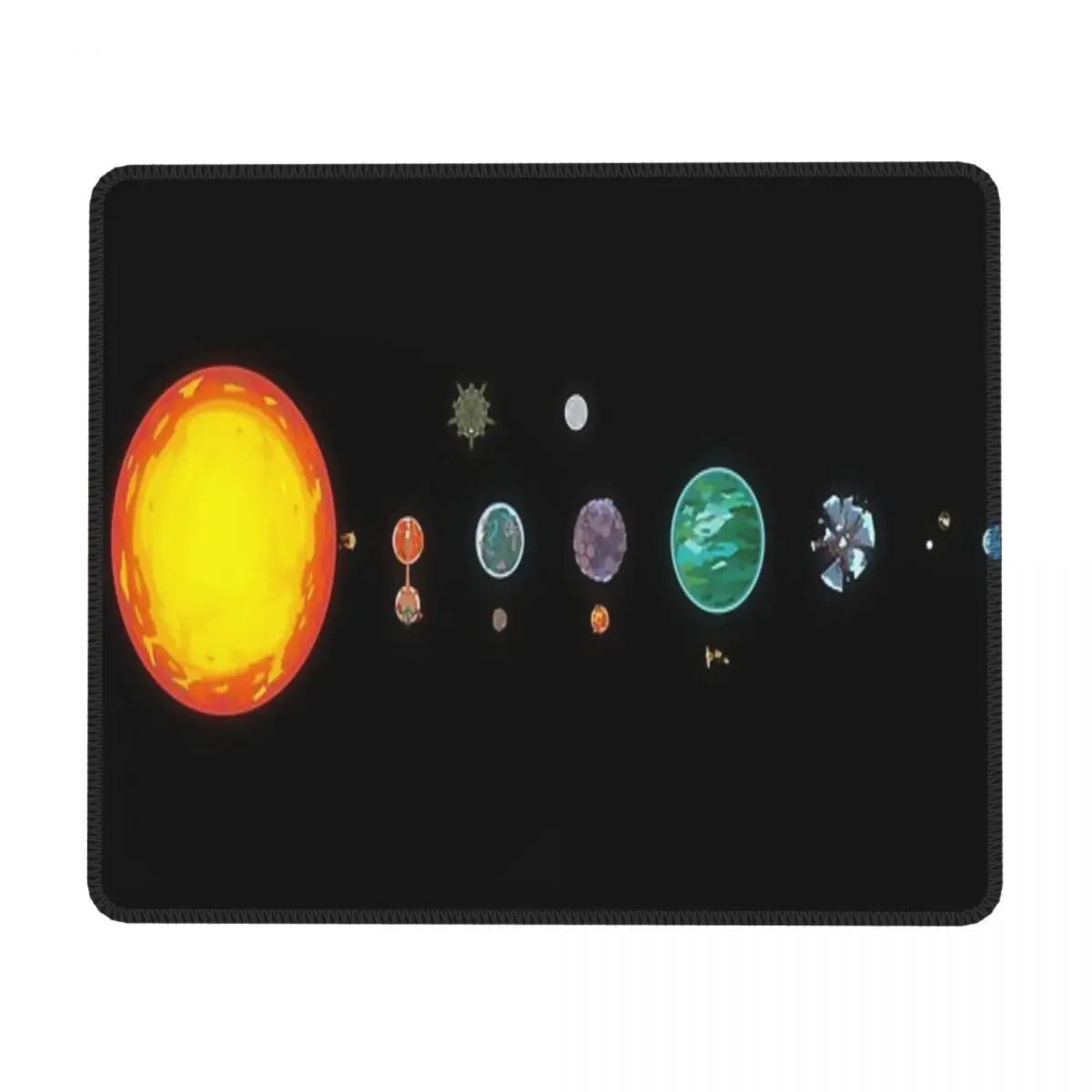 

Outer Wilds Ship Log Map Mouse Pad Gaming Laptops Mousepad Gamer Carpet Keyboard Mat Desk Protector