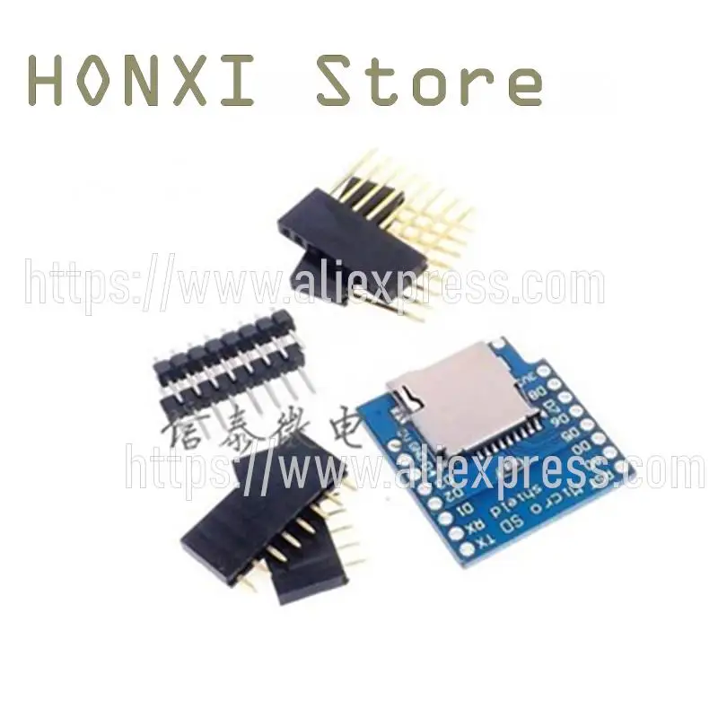 1PCS MICRO SD TF CARD, TF CARD read/write module is suitable for the mini module D1 extension board learning board