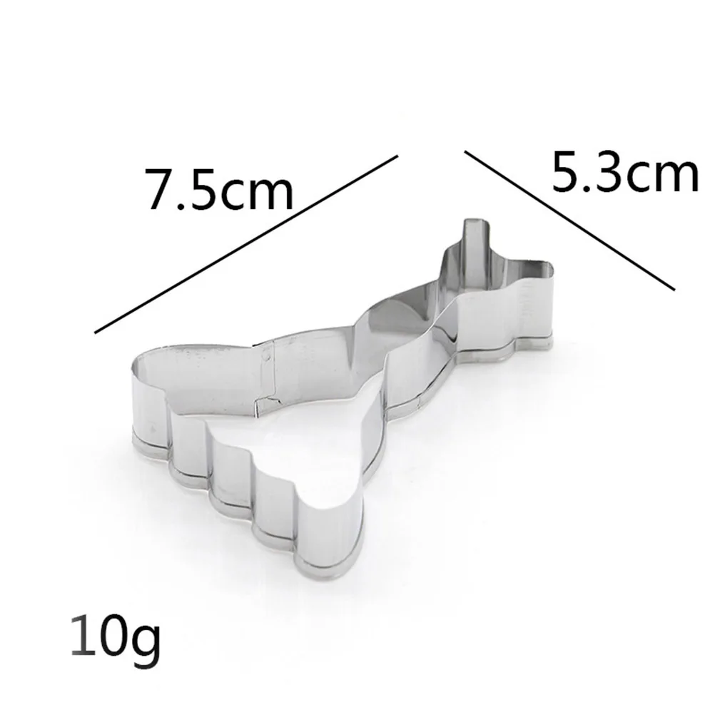 

9Pcs Stainless Steel Skirt Shape Cookie Cutter Set DIY Baking Molds for Party Holiday Birthday Skirt Mold Cookie Cutters