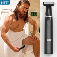 HTC Black Friday Cyber Monday Deals 2022  Face + Body Hybrid Electric Trimmer and Shaver,Body Trimmer For Men Pubic Hair