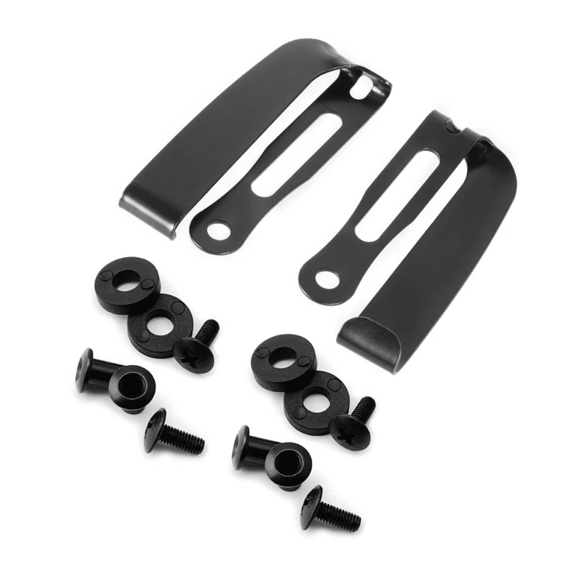 K Sheath เอวคลิป KYDEX ทำ Scabbard คลิป K Sheath อุปกรณ์เสริมสำหรับ KYDEX Sheath เครื่องมือคลิปเอวพร้อมสกรู